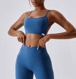 Load image into Gallery viewer, Backless Sports Bra