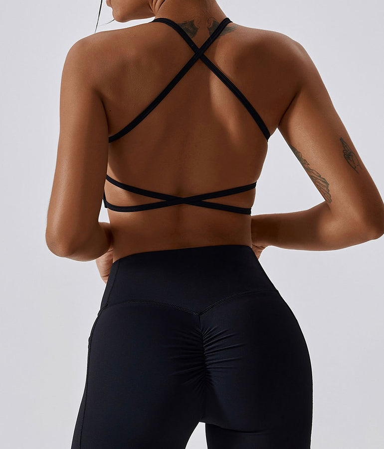 Backless Sports Bra